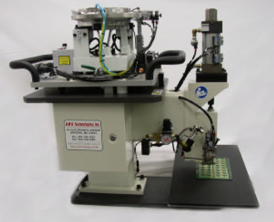 MD-838 semi-automatic bulk pin bench top inserter